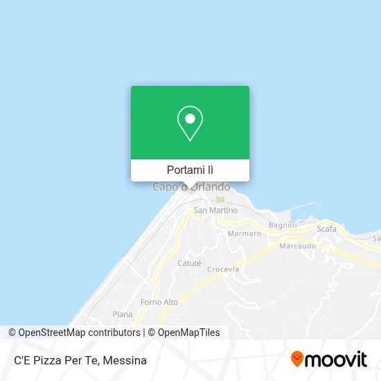Mappa C'E Pizza Per Te