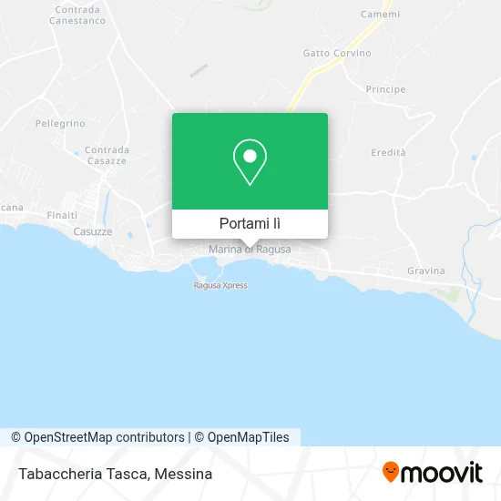 Mappa Tabaccheria Tasca
