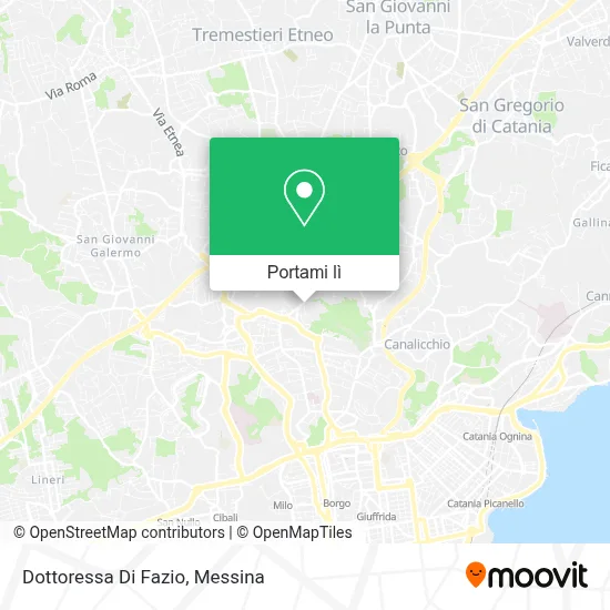 Mappa Dottoressa Di Fazio