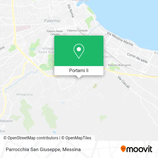 Mappa Parrocchia San Giuseppe