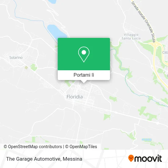 Mappa The Garage Automotive