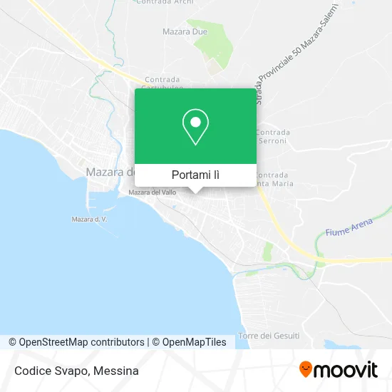 Mappa Codice Svapo