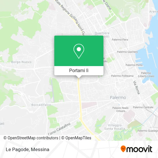 Mappa Le Pagode