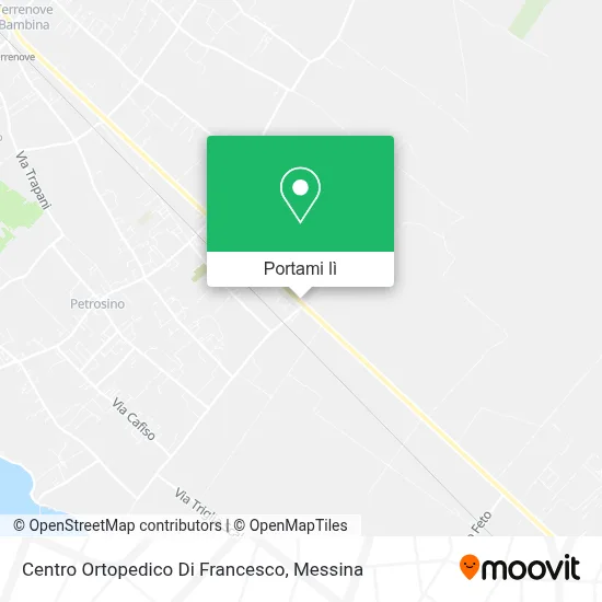 Mappa Centro Ortopedico  Di Francesco