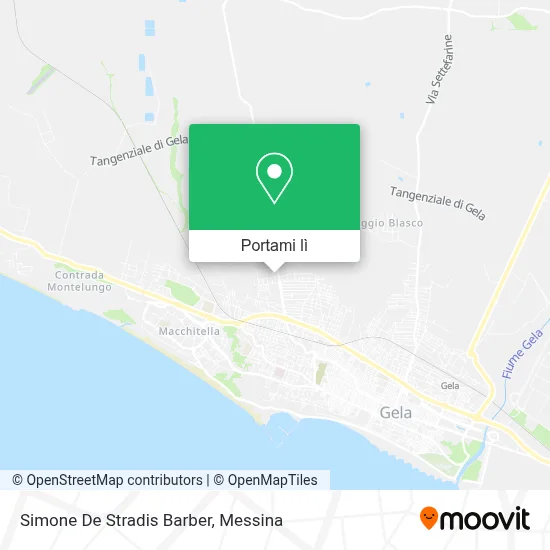 Mappa Simone De Stradis Barber