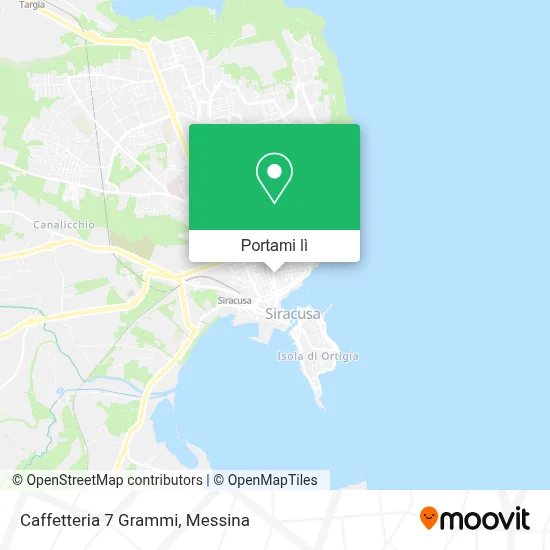 Mappa Caffetteria 7 Grammi