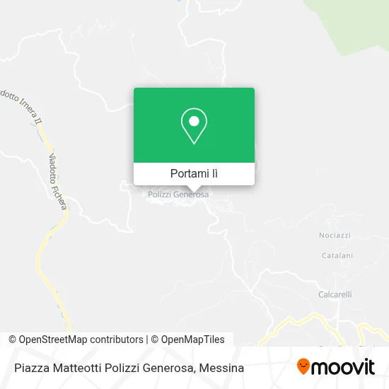 Mappa Piazza Matteotti Polizzi Generosa