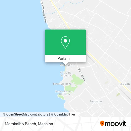 Mappa Marakaibo Beach