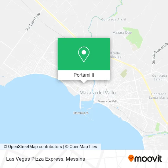 Mappa Las Vegas Pizza Express