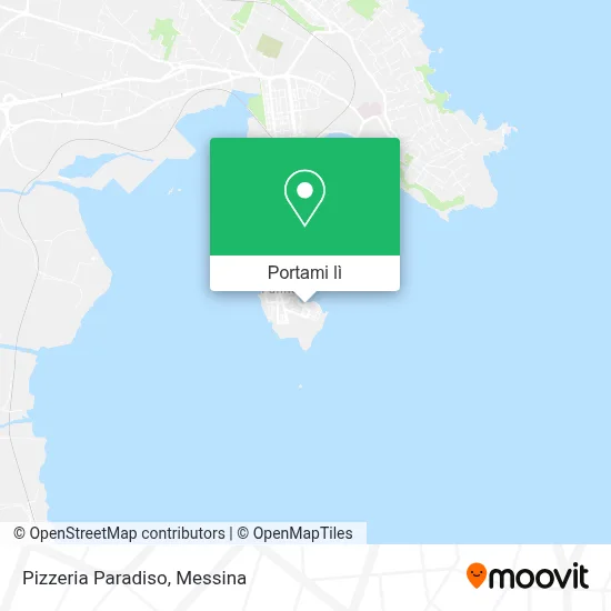 Mappa Pizzeria Paradiso