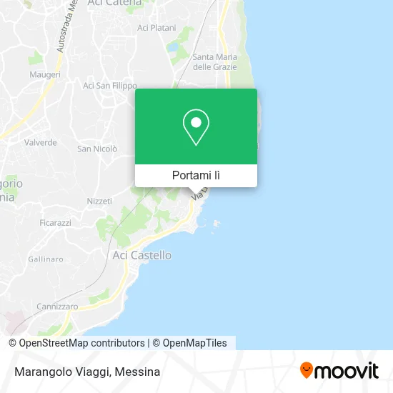Mappa Marangolo Viaggi