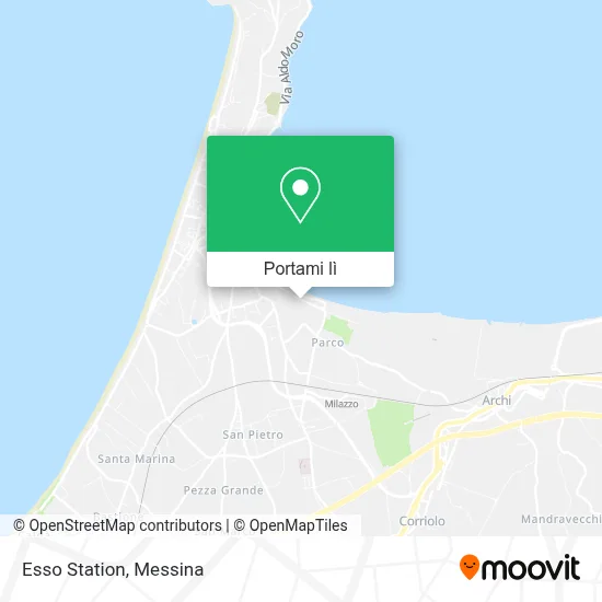 Mappa Esso Station