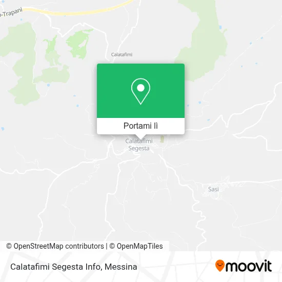 Mappa Calatafimi Segesta Info