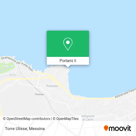 Mappa Torre Ulisse