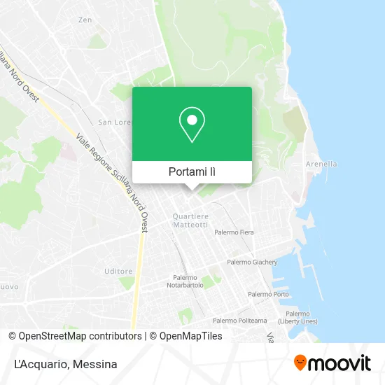 Mappa L'Acquario
