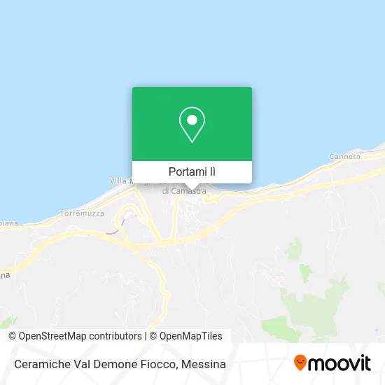 Mappa Ceramiche Val Demone Fiocco