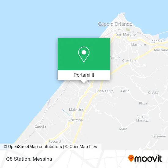 Mappa Q8 Station