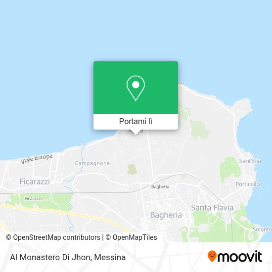 Mappa Al Monastero Di Jhon