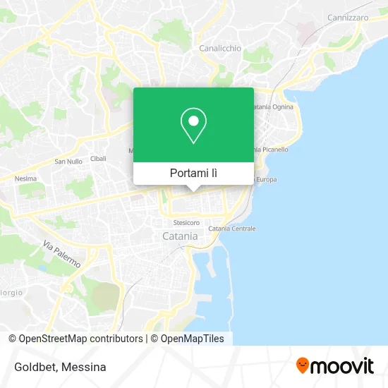 Mappa Goldbet