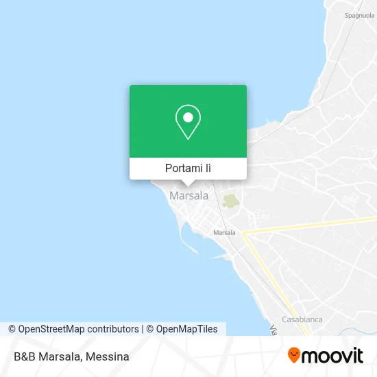 Mappa B&B Marsala