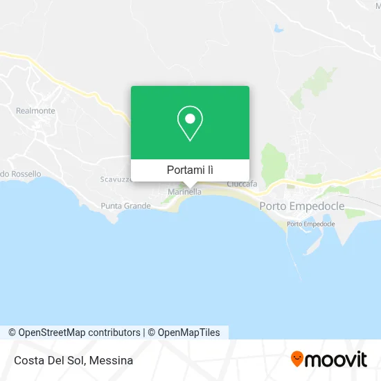 Mappa Costa Del Sol