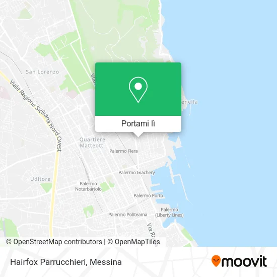 Mappa Hairfox Parrucchieri