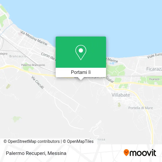 Mappa Palermo Recuperi