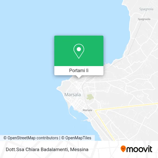 Mappa Dott.Ssa Chiara Badalamenti
