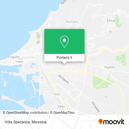 Mappa Villa Speranza
