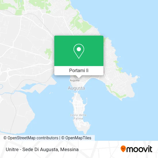 Mappa Unitre - Sede Di Augusta