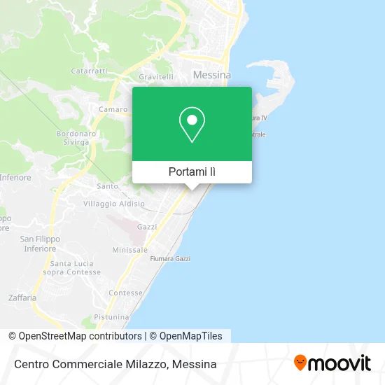 Mappa Centro Commerciale Milazzo