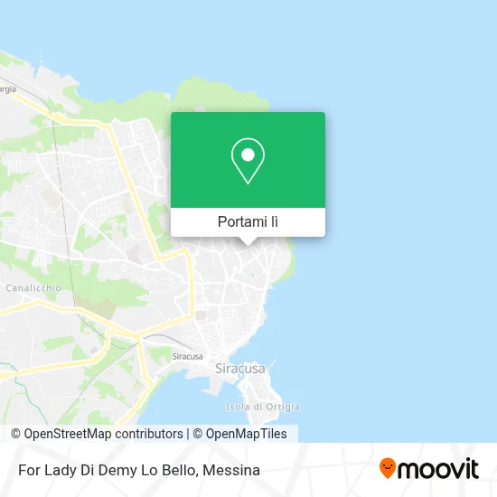 Mappa For Lady Di Demy Lo Bello