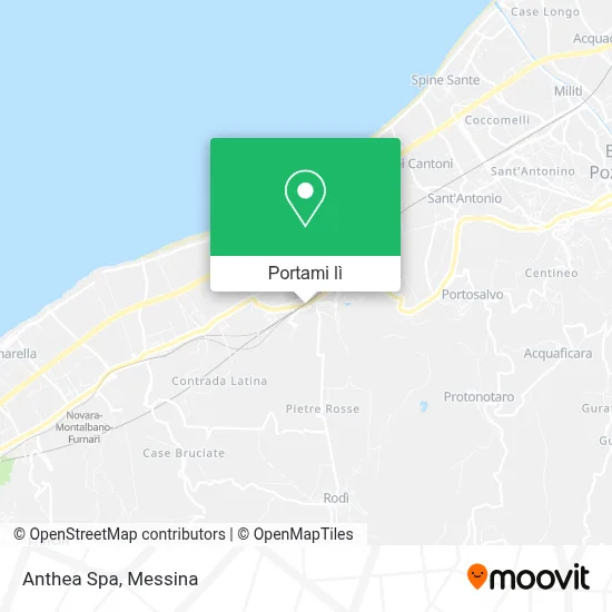 Mappa Anthea Spa