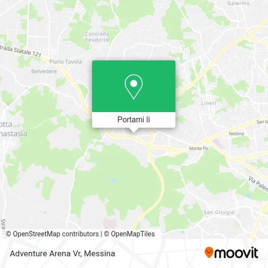 Mappa Adventure Arena Vr