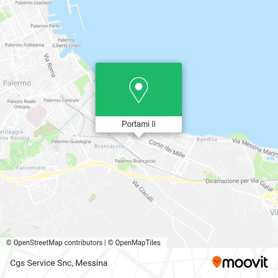 Mappa Cgs Service Snc