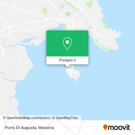 Mappa Porto Di Augusta