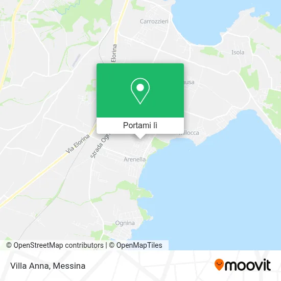 Mappa Villa Anna