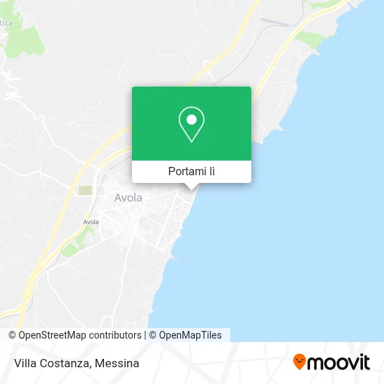 Mappa Villa Costanza