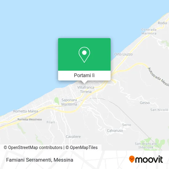 Mappa Famiani Serramenti