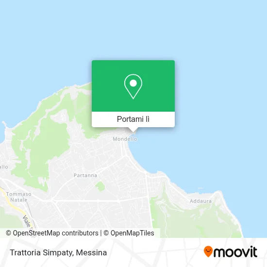 Mappa Trattoria Simpaty