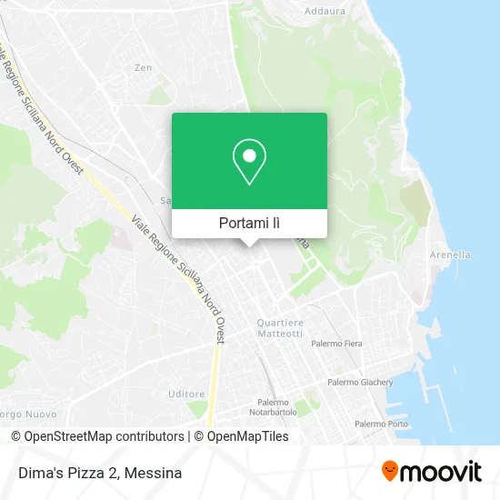 Mappa Dima's Pizza 2