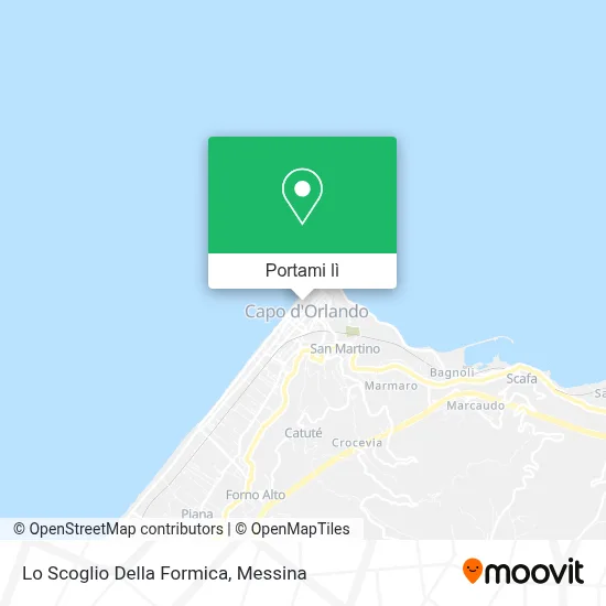 Mappa Lo Scoglio Della Formica