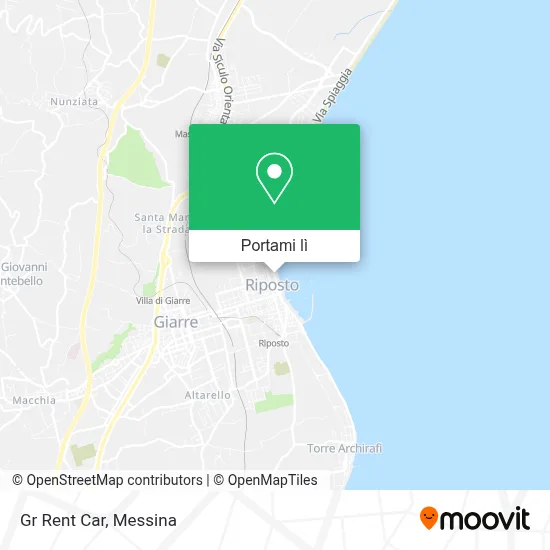 Mappa Gr Rent Car