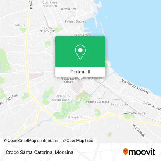 Mappa Croce Santa Caterina