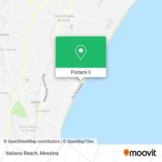 Mappa Italiano Beach