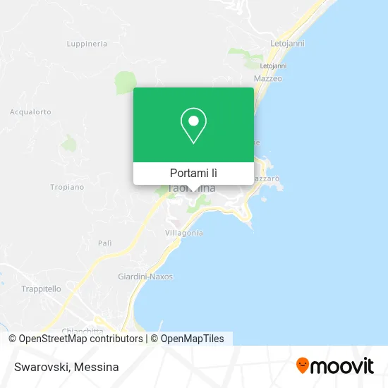 Mappa Swarovski