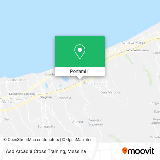 Mappa Asd Arcadia Cross Training