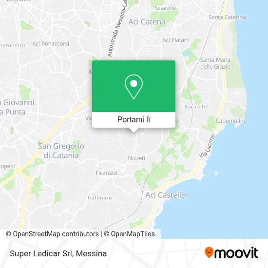 Mappa Super Ledicar Srl