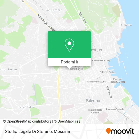 Mappa Studio Legale Di Stefano