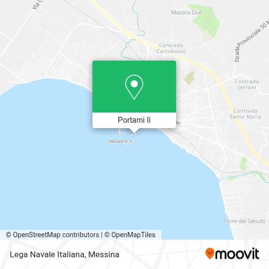 Mappa Lega Navale Italiana